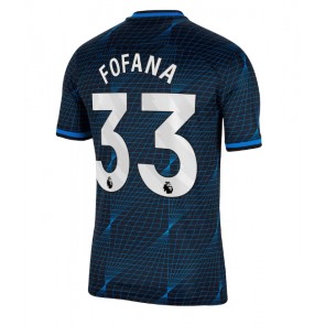 Chelsea Wesley Fofana #33 Replica Away Stadium Shirt 2023-24 Short Sleeve